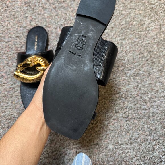 NWOT Tory Burch Jessa Toe Ring Sandals - Picture 2 of 4